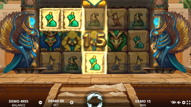 Игровой интерфейс Rise Of Horus 1