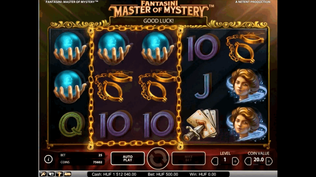 Игровой интерфейс Fantasini: Master Of Mystery 6
