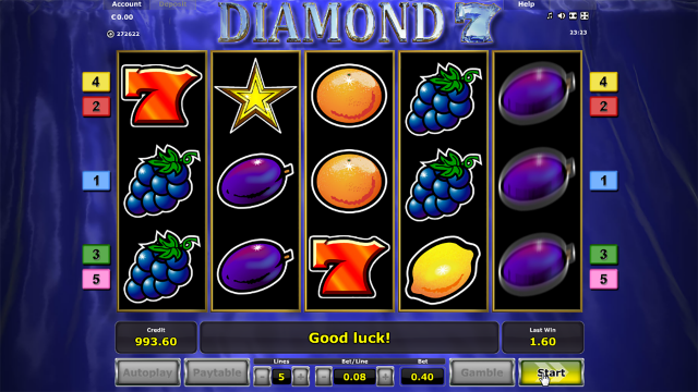 Бонусная игра Diamond 7 4