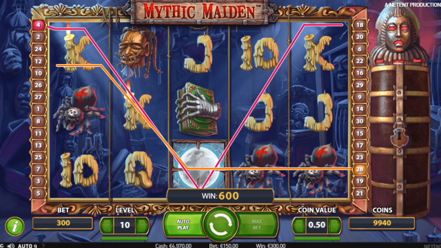 Бонусная игра Mythic Maiden 6